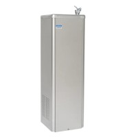 Aqua Wise M Series 26L/h stainless steel filtered chilled drinking fountain with bubbler only for commercial workplaces, schools and public facilities.