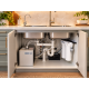 IC8 under-sink water chiller with Pentair twin filter and 301 drinking water tap